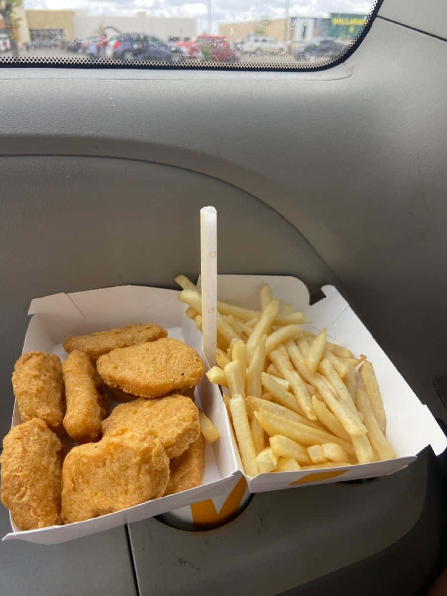 Chicken Nuggets And Fries Mcdonalds Food Picture