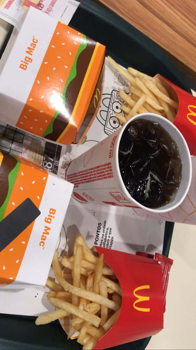 Big Mac And Fries Mcdonalds Food Picture