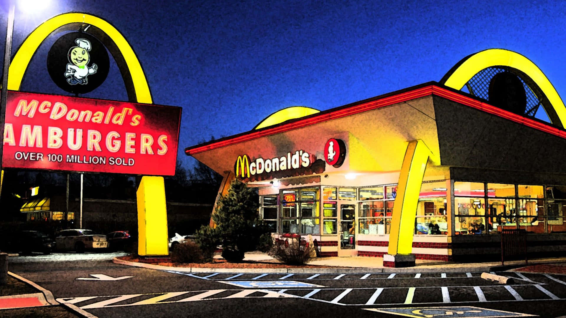Njutav En Läcker Och Ikonisk Big Mac Från Mcdonald's!