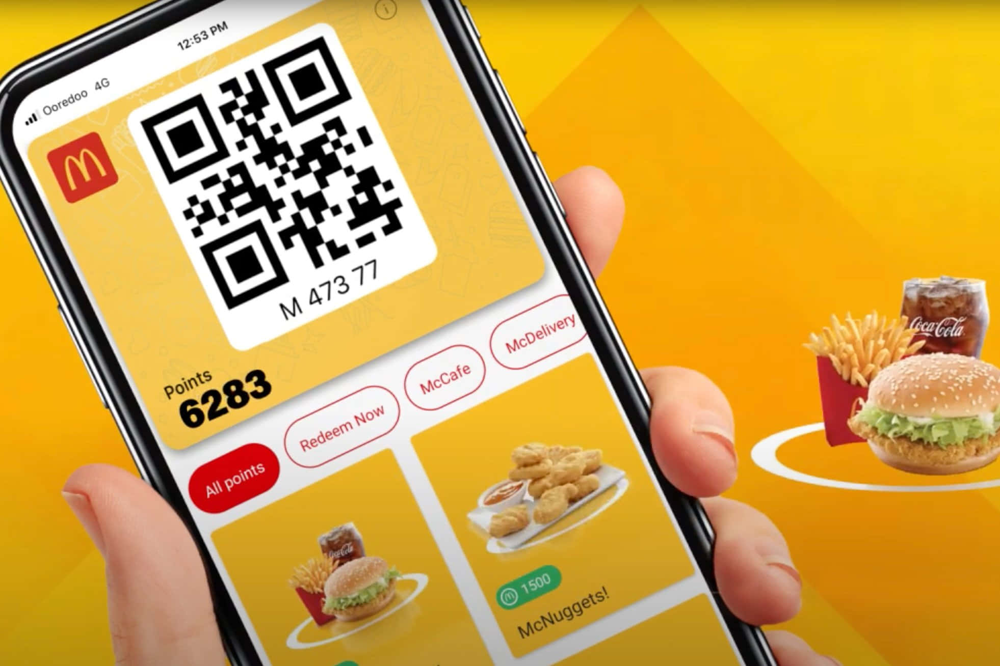 Mcdonald's Mobile App - Qr Code Payment
