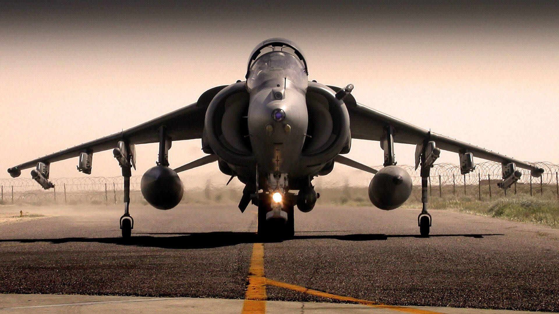 Mcdonnell Douglas Av-8b Harrier Ii Fighter Jet Wallpaper