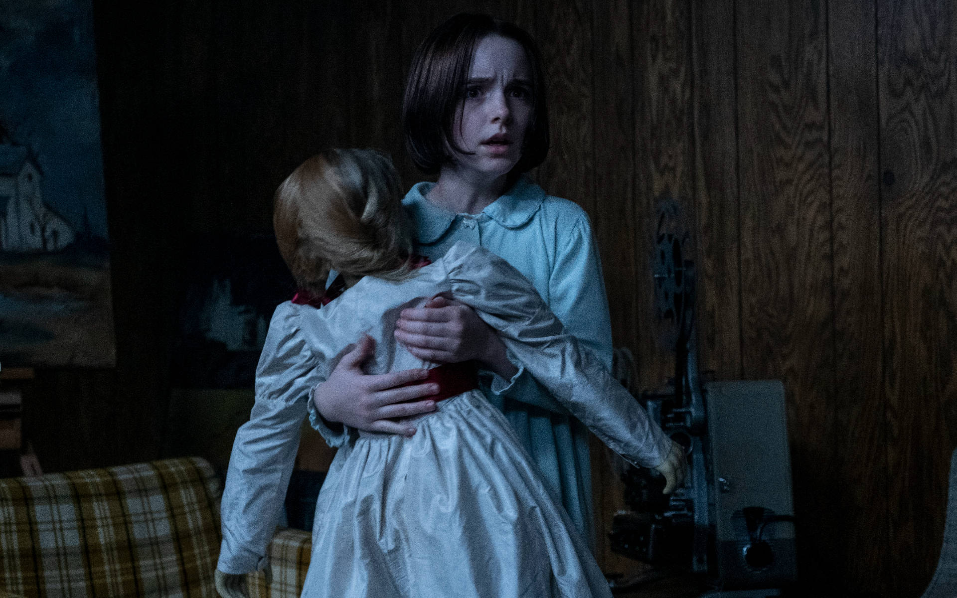 Mckenna Grace And Annabelle Doll