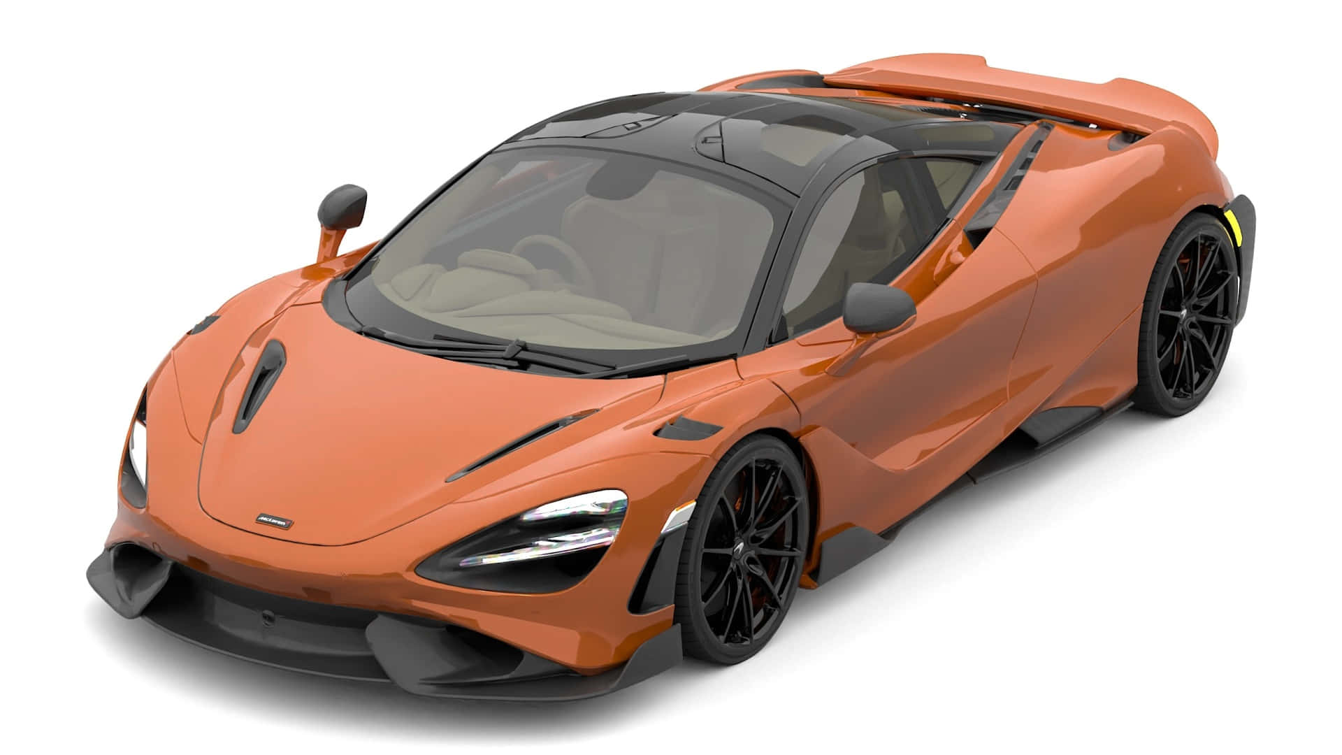 Stunning McLaren 765LT in Dynamic Action Wallpaper