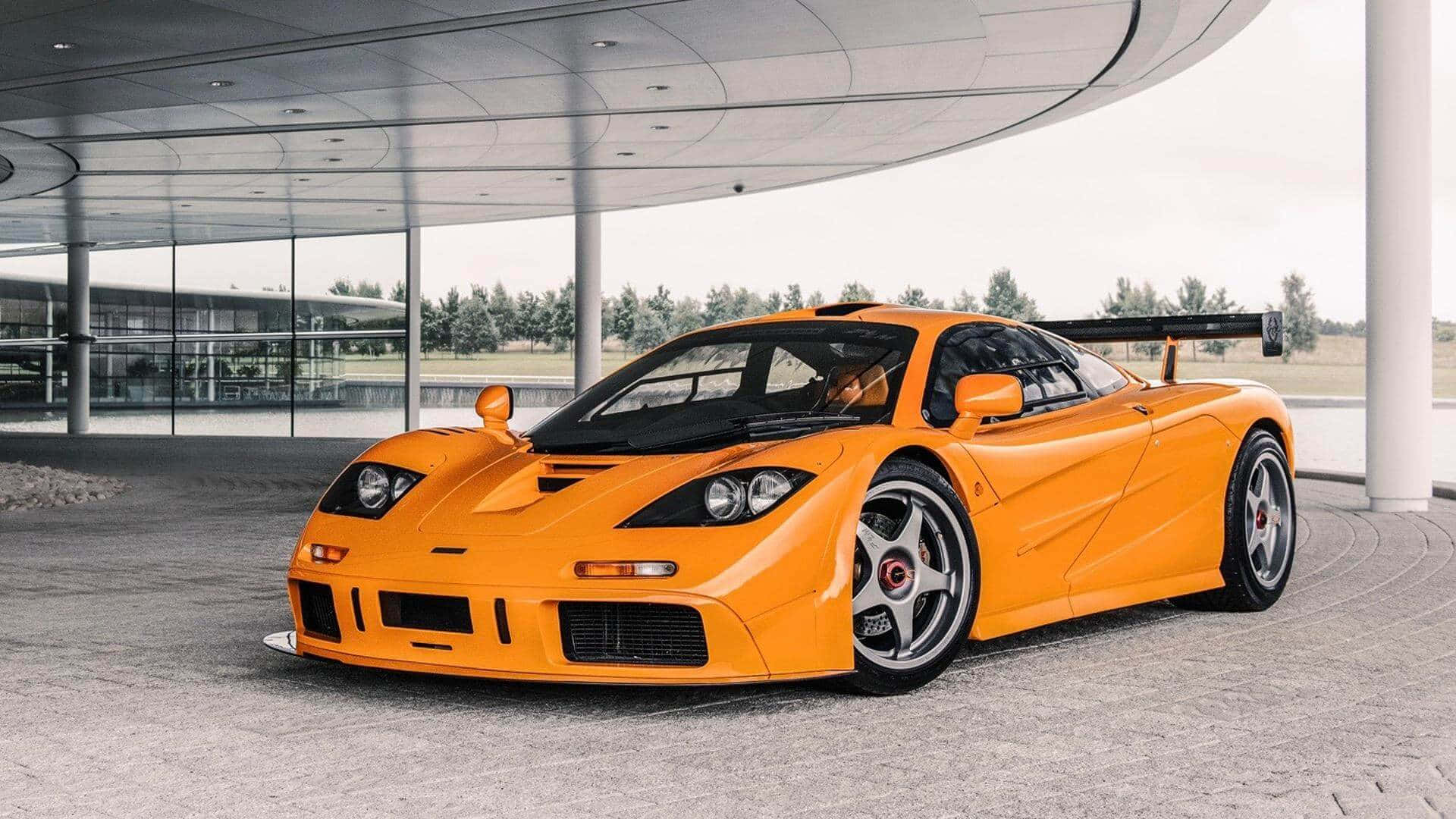 Speed and Luxury - The Mighty McLaren F1 Wallpaper