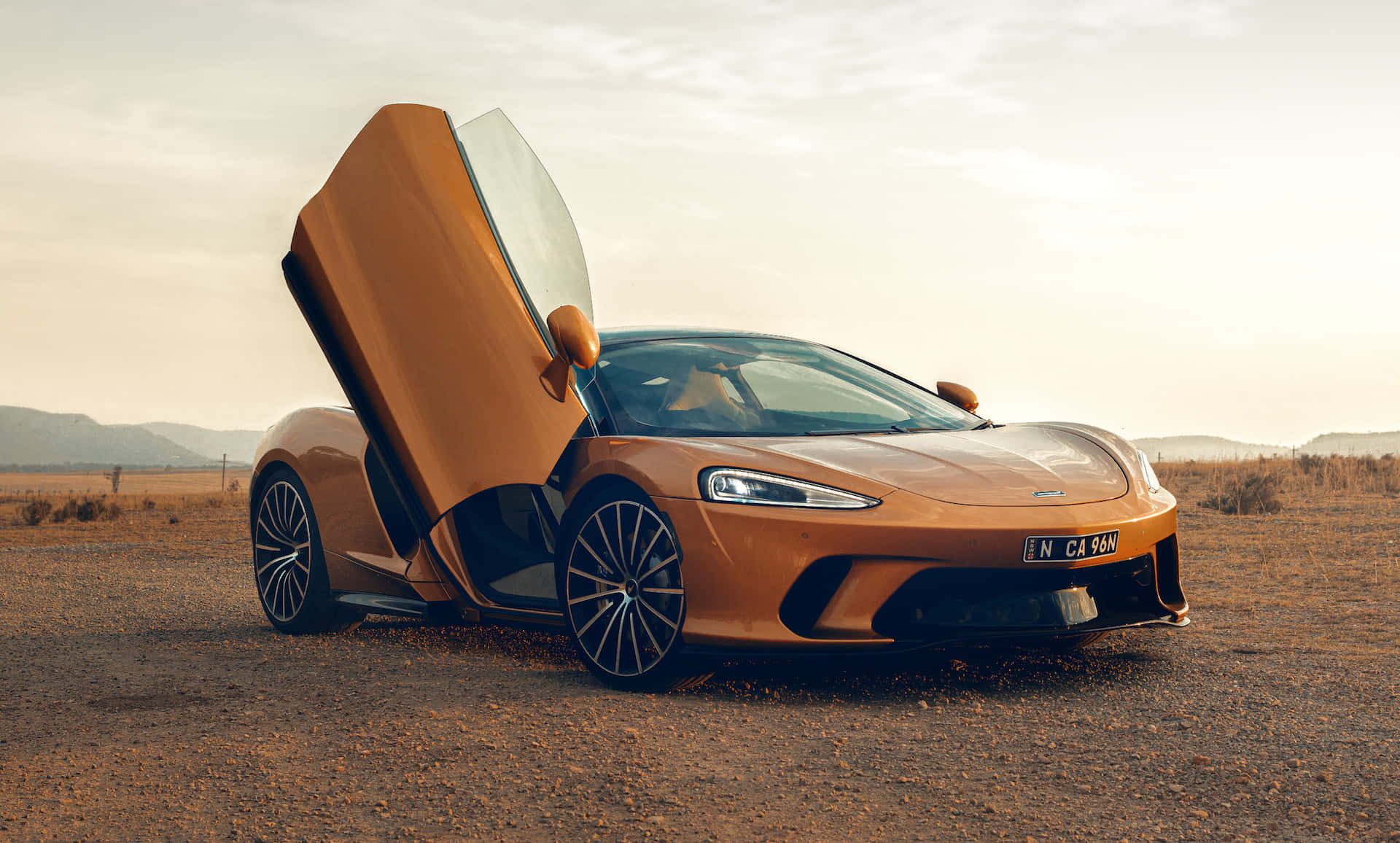 Caption: Elegance and Power - The McLaren GT Wallpaper