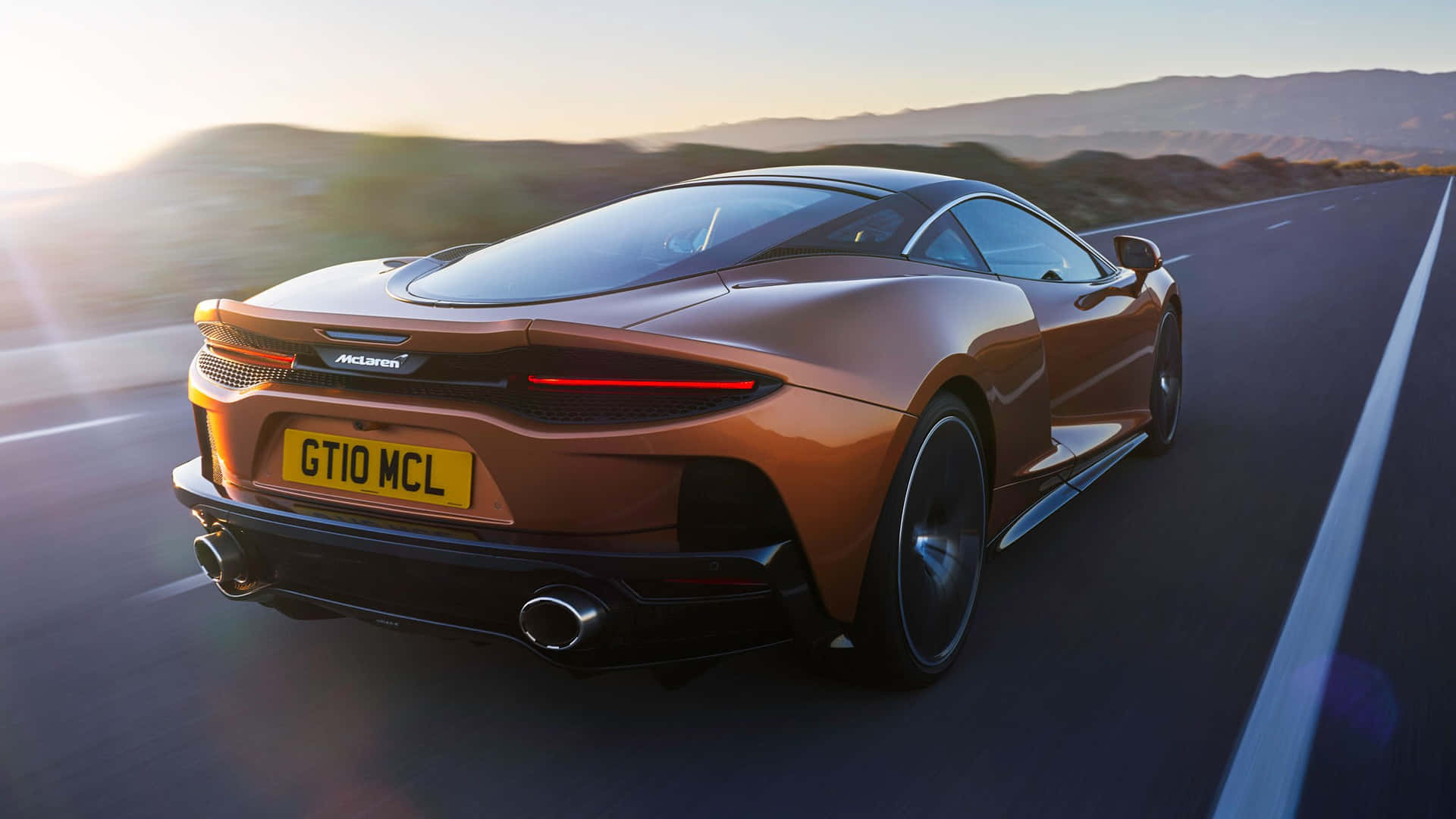 Sleek and Stylish McLaren GT Wallpaper