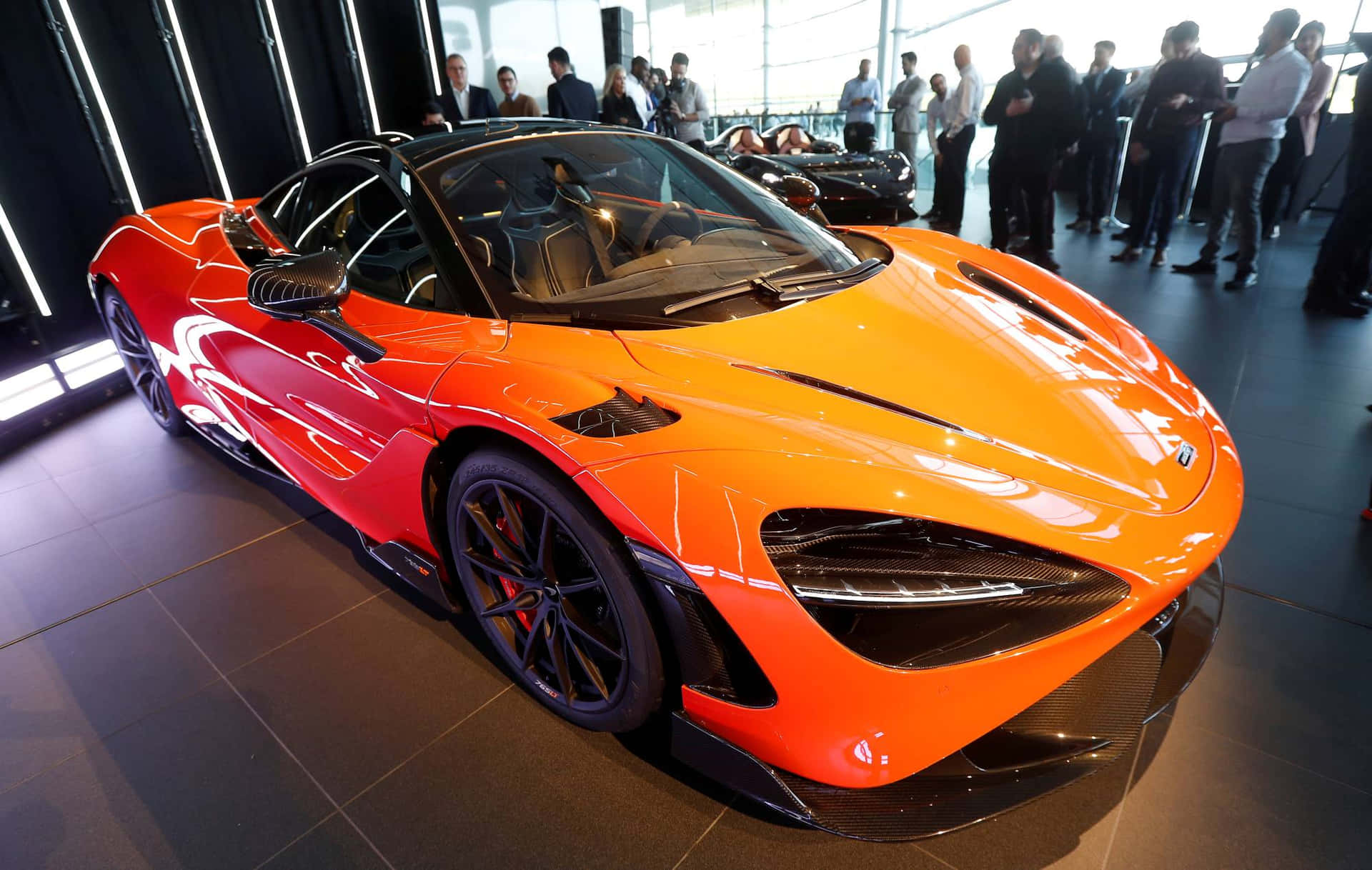Feel the power of the Mclaren 720SGT on the track.