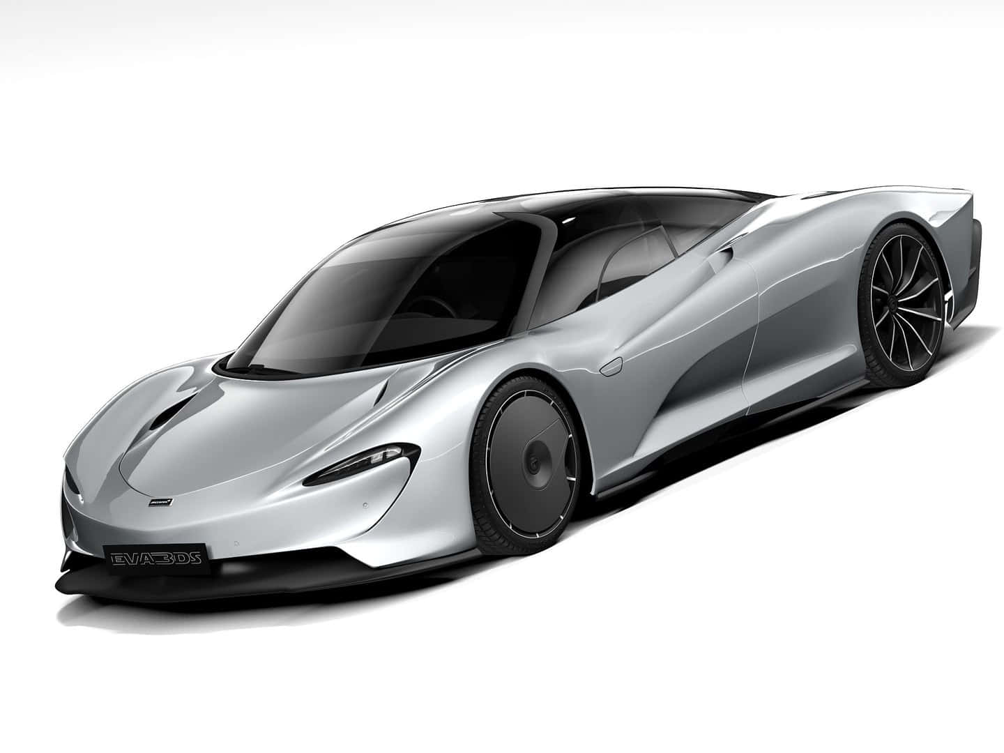 Fantastisk Mclaren Speedtail I Bevegelse Bakgrunnsbildet