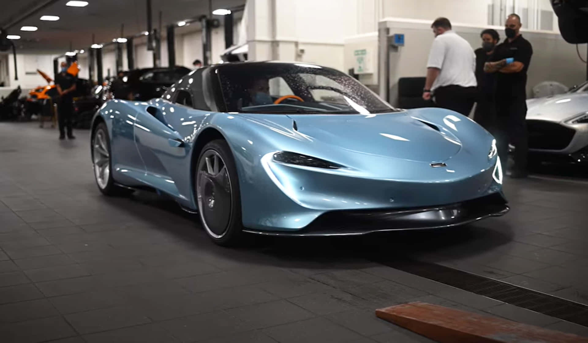 The Aerodynamic Beauty of the McLaren Speedtail Wallpaper