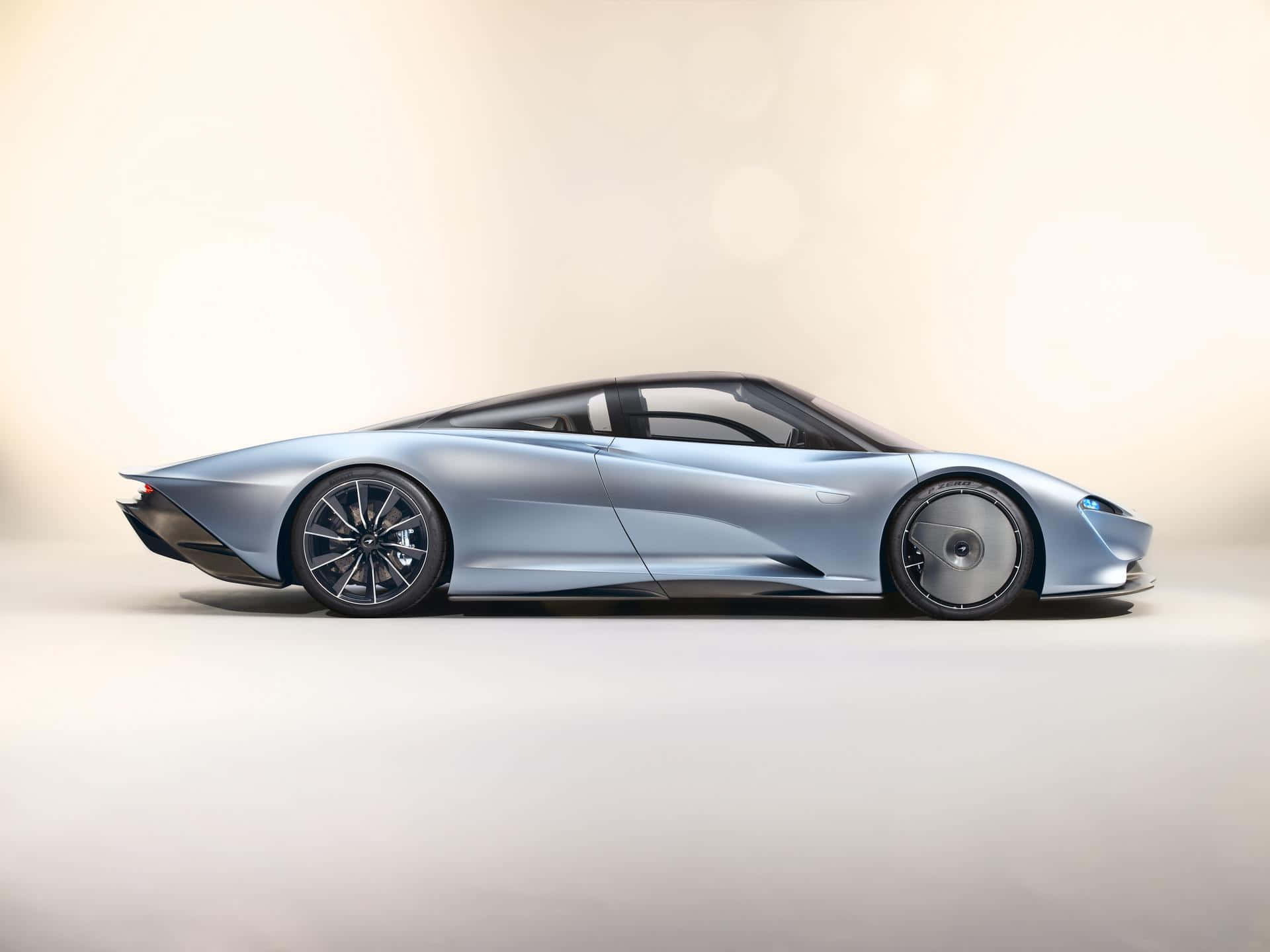 Mclaren Speedtail Hyperbil I Aksjon Bakgrunnsbildet