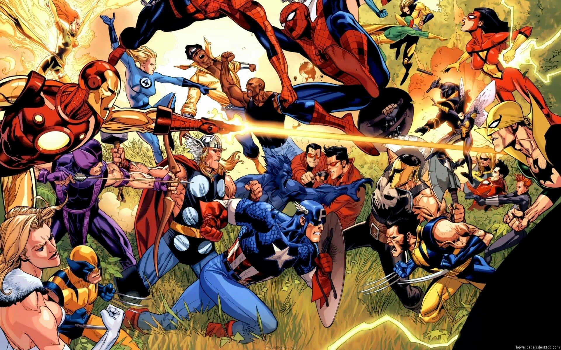 Join The Avengers Wallpaper