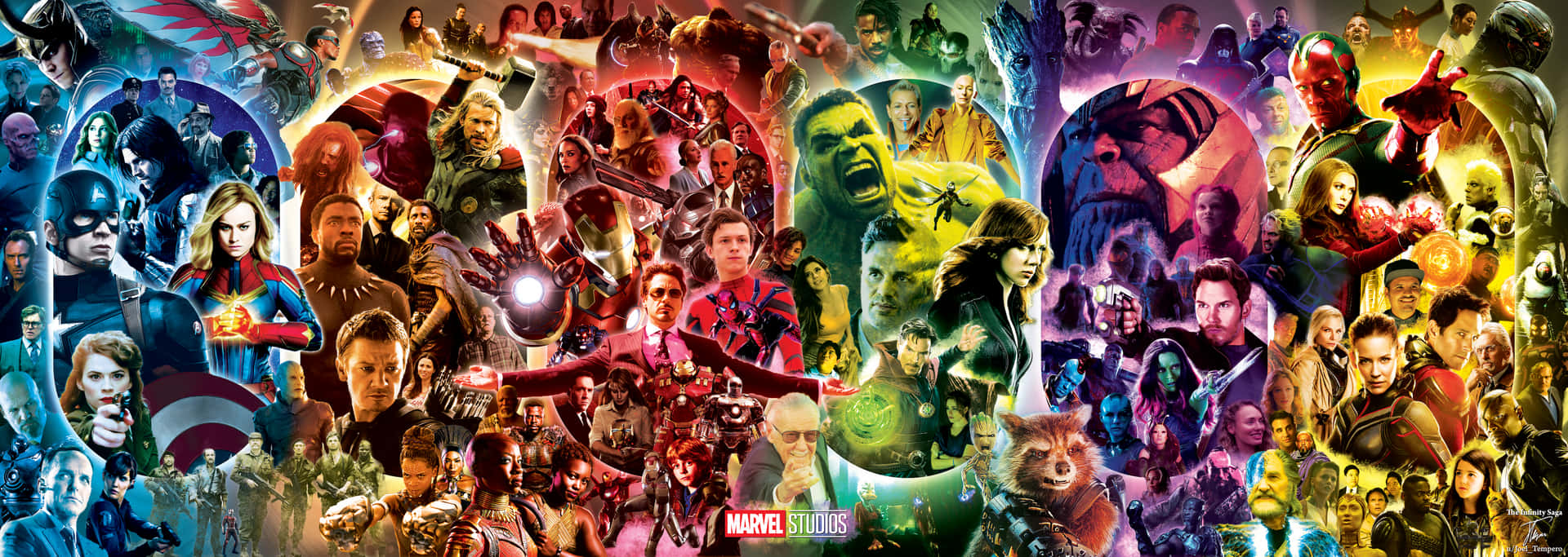 Dieunglaublichen Avengers Vereinen Sich. Wallpaper