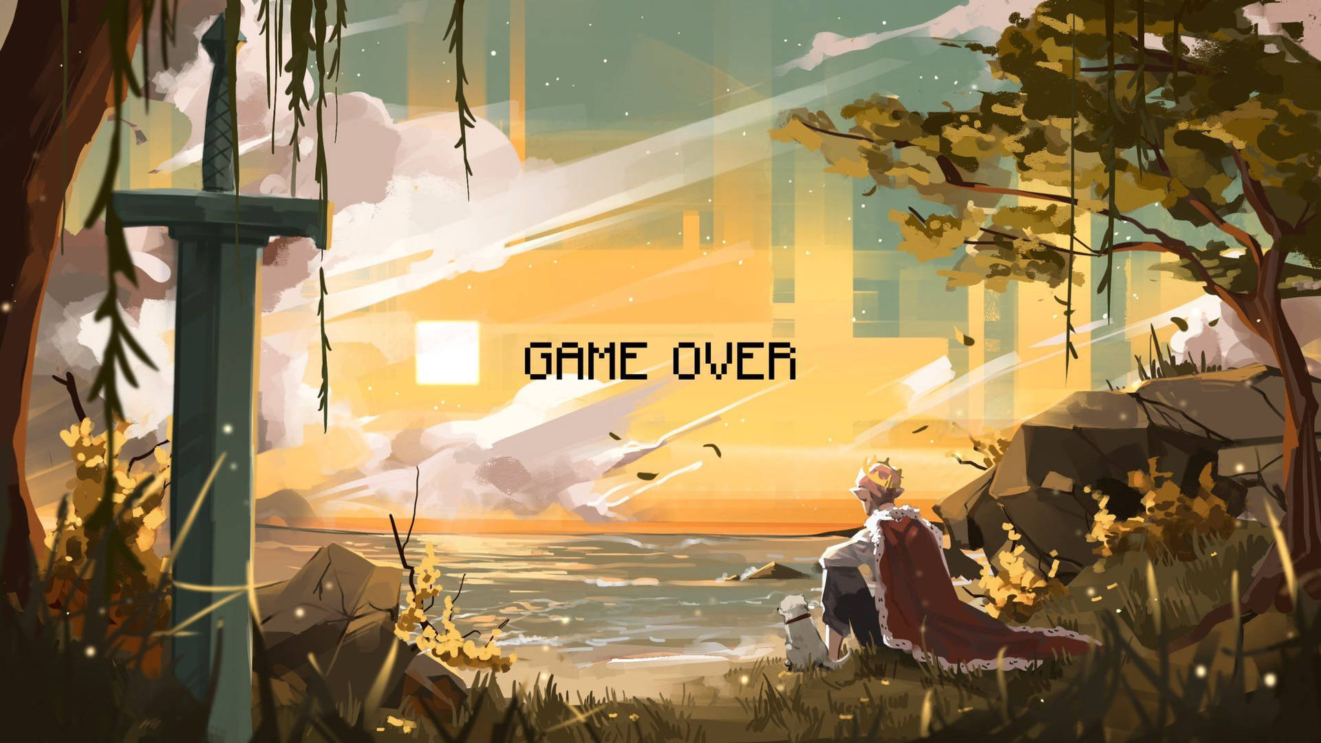 MCYT Game Over Wallpaper