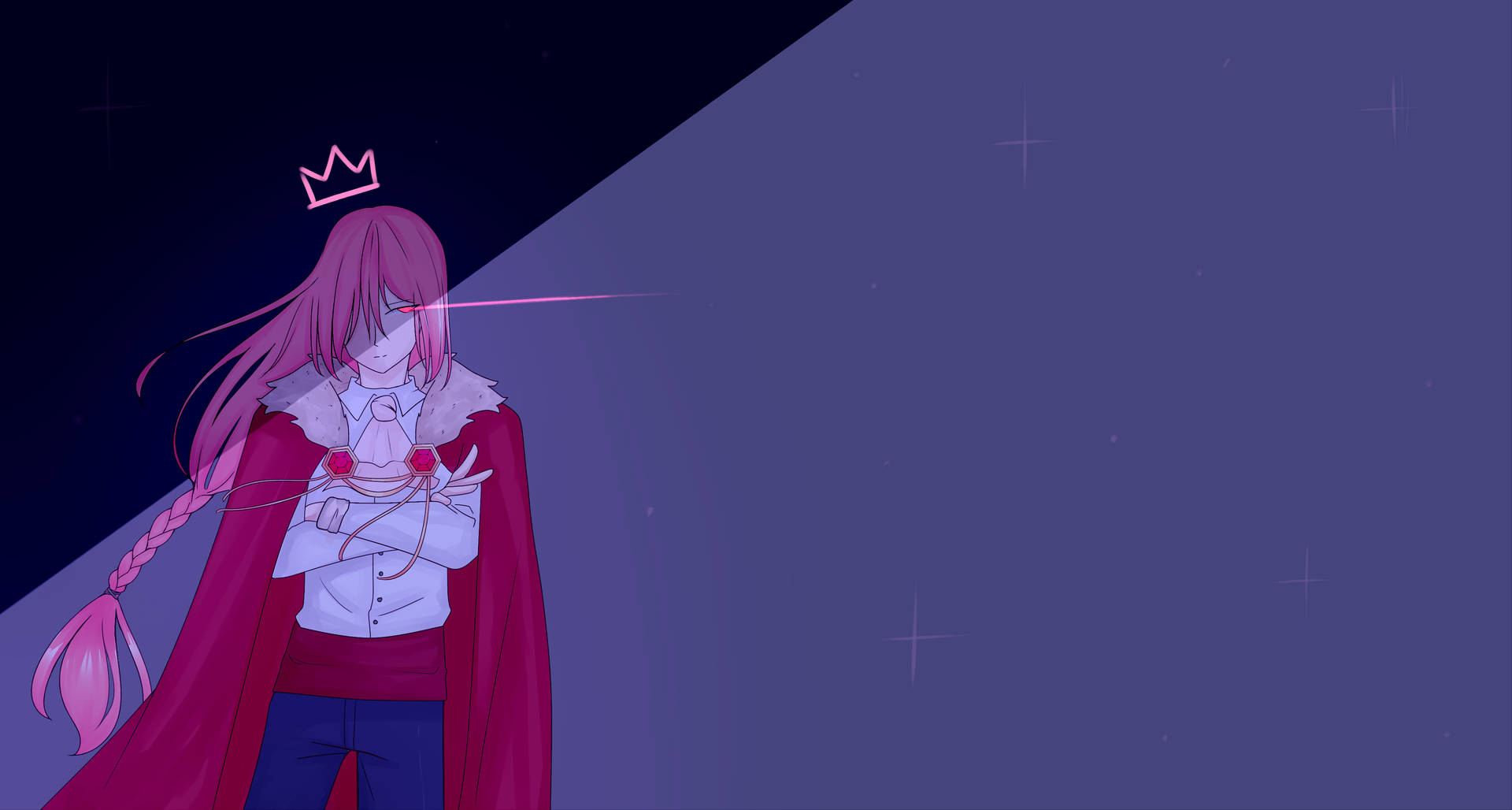 MCYT Pink Haired King Wallpaper