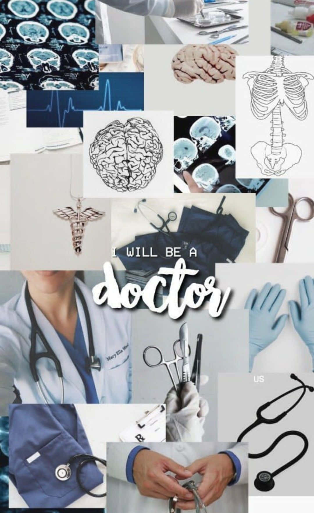 A Collage Of Medical Images With The Words Doctor