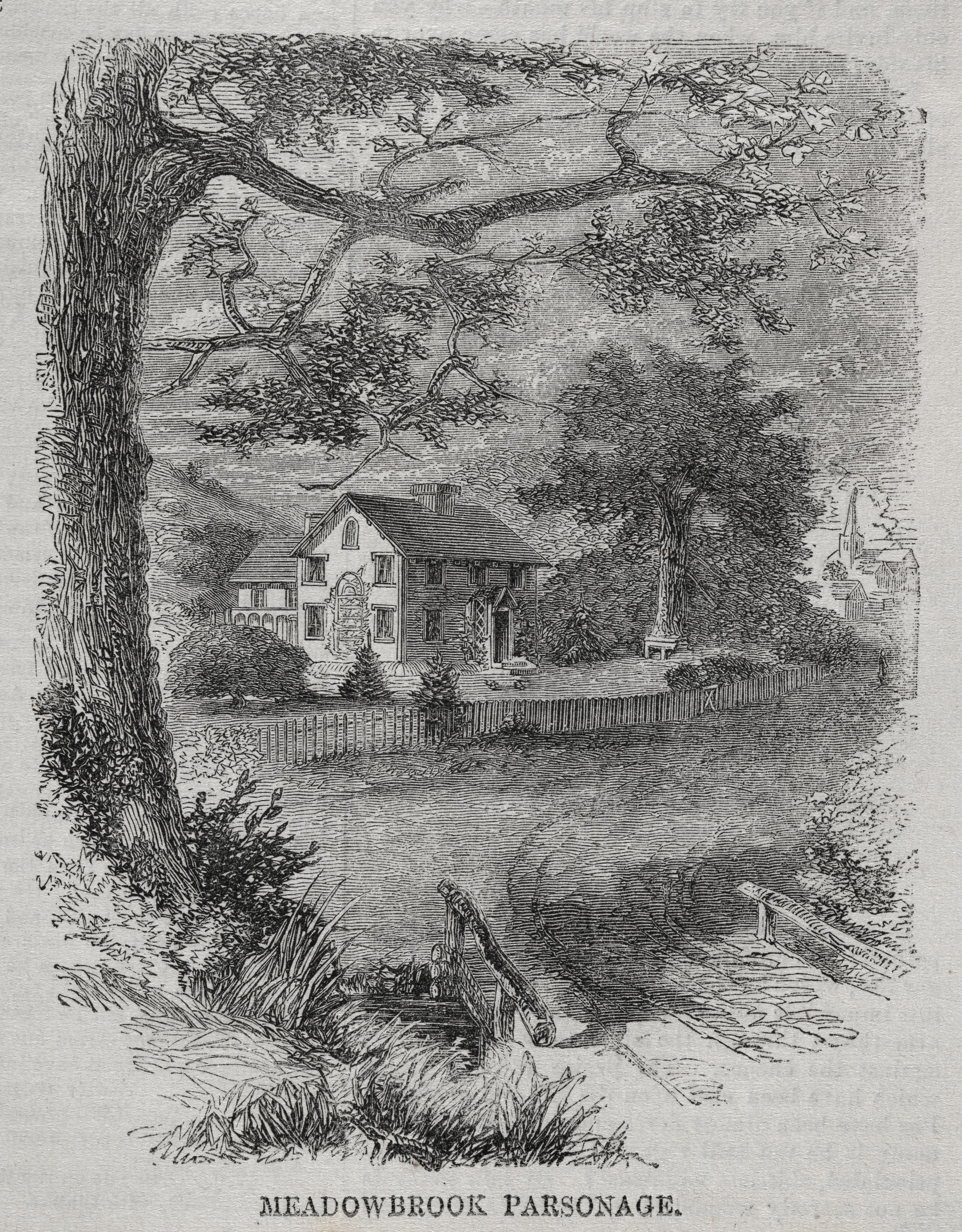Meadowbrook Parsonage Wallpaper
