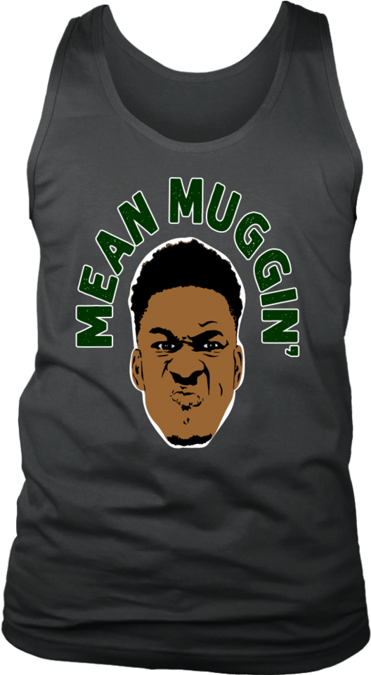Mean Muggin Basketball Fan Shirt PNG