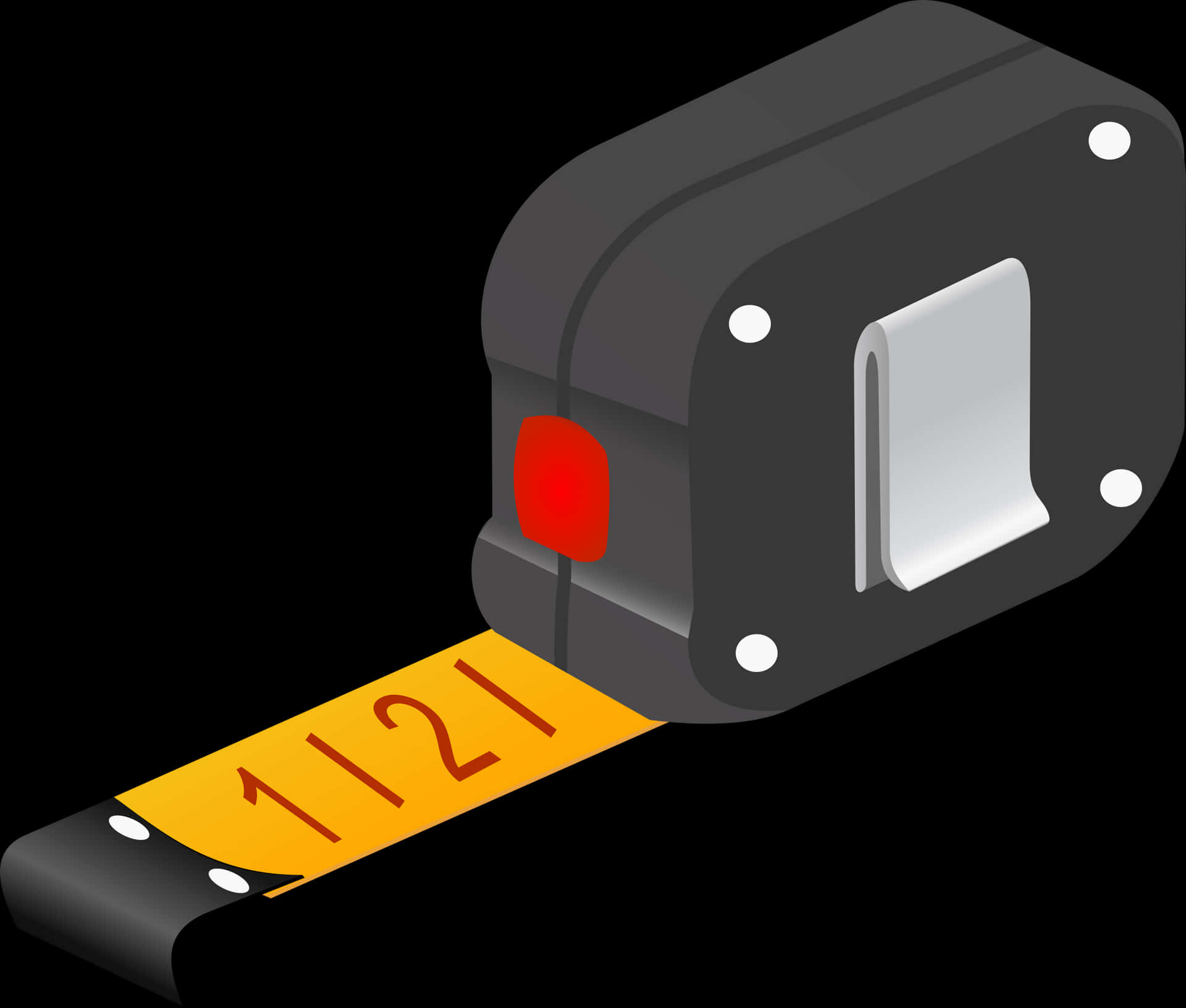 Measuring Tape Vector Illustration PNG