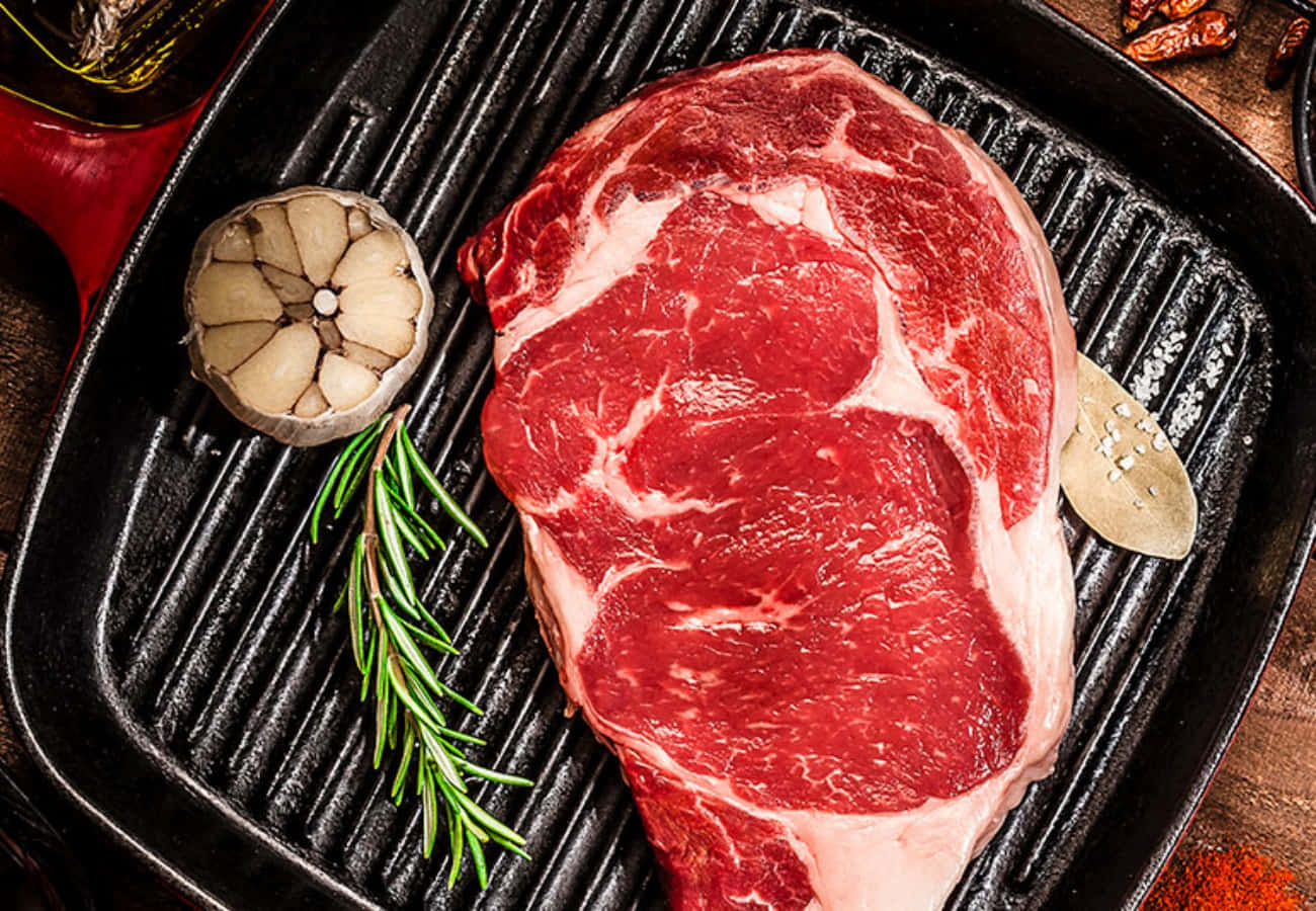 Köstlichmariniertes Steak - Eine Perfekte Ergänzung Für Jeden Esstisch!
