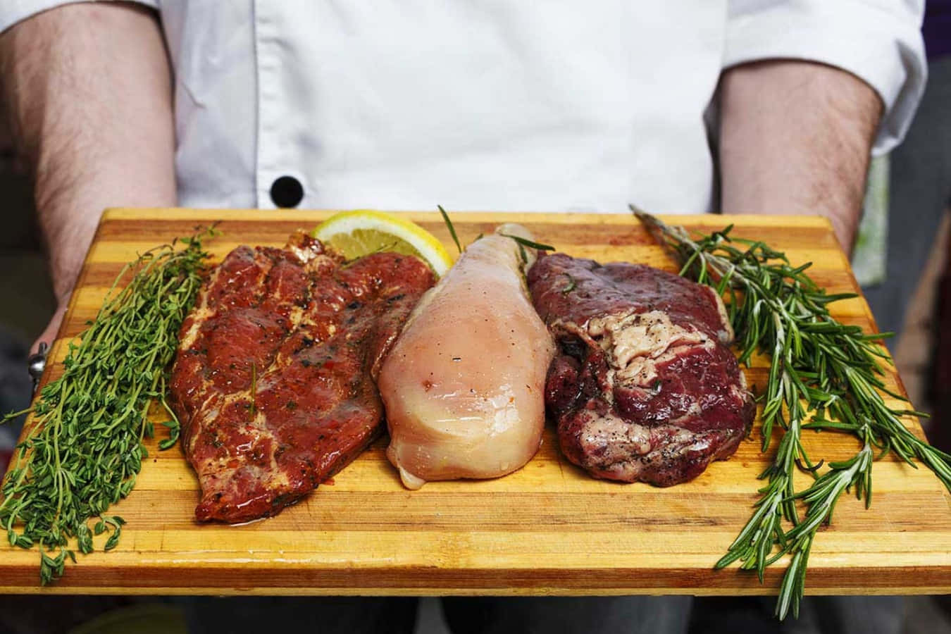 A Fresh Selection Of Juicy And Tender Meat