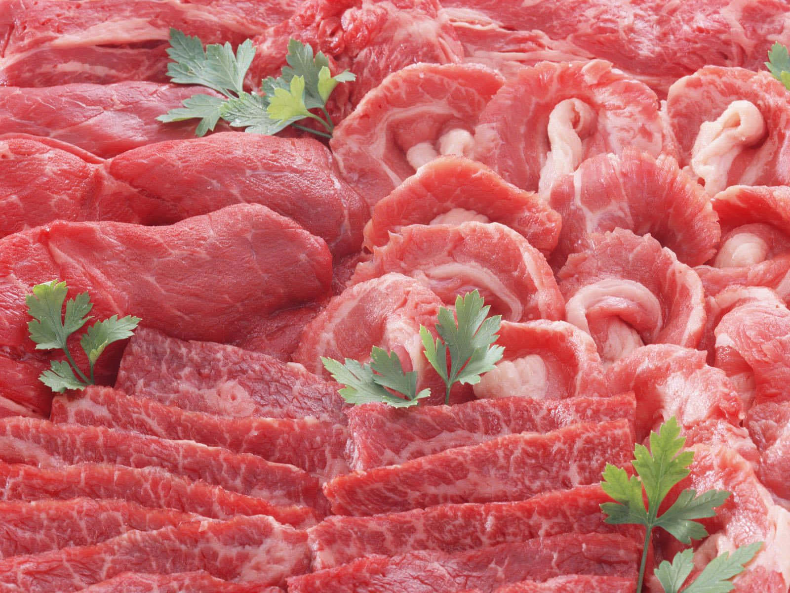 A Close Up Of A Piece Of Meat