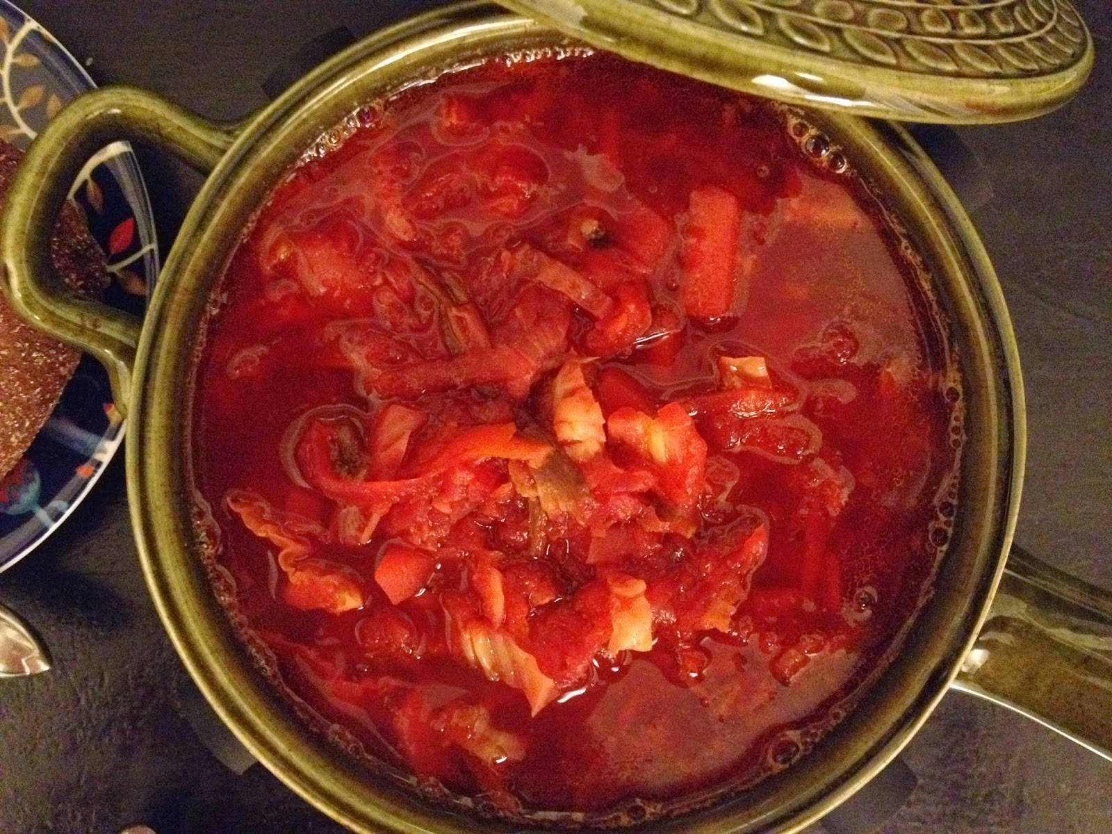 Meat And Cabbage Borscht Wallpaper