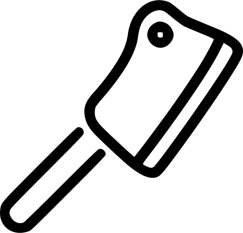 Meat Cleaver Icon PNG