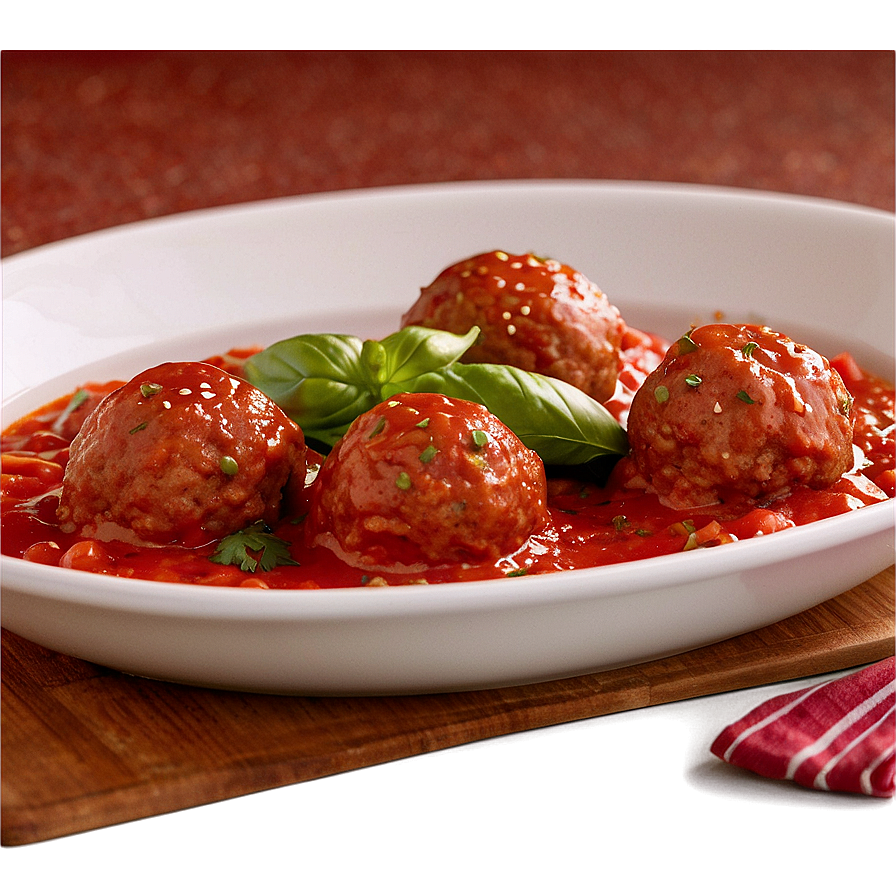 Meatball In Tomato Sauce Png 26 PNG