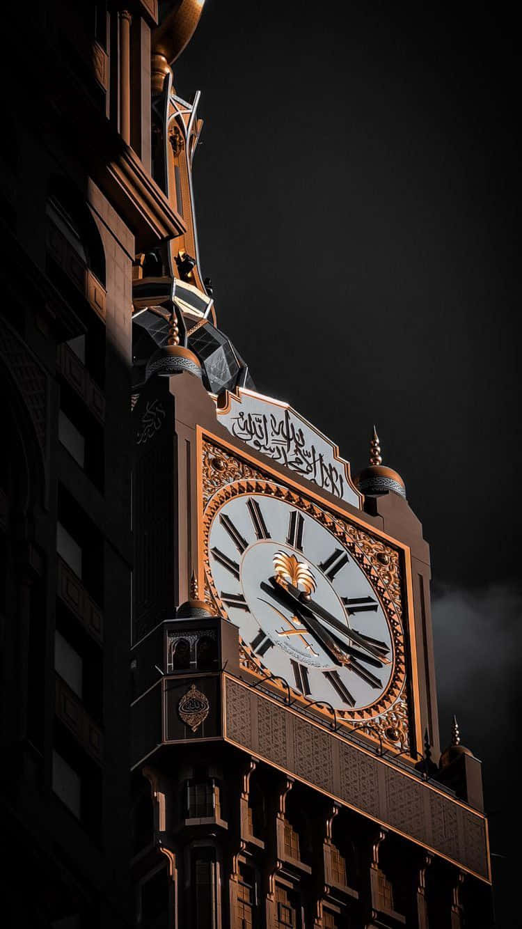 A Clock On A Building