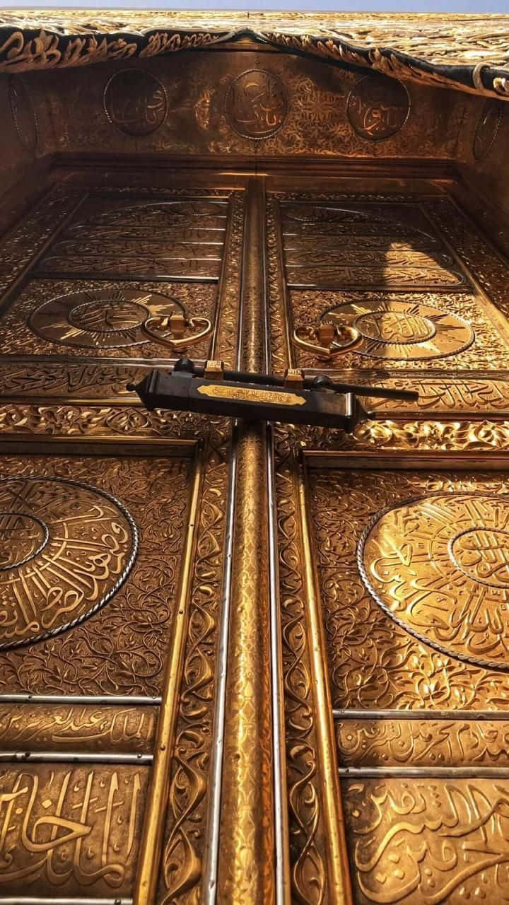 Golden Door Of The Golden Mosque