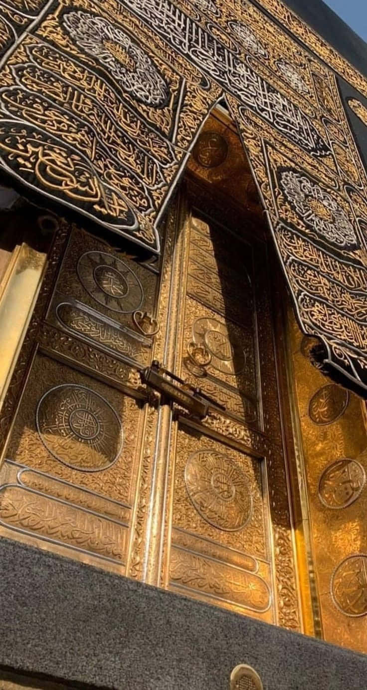 The Golden Door Of The Kaaba