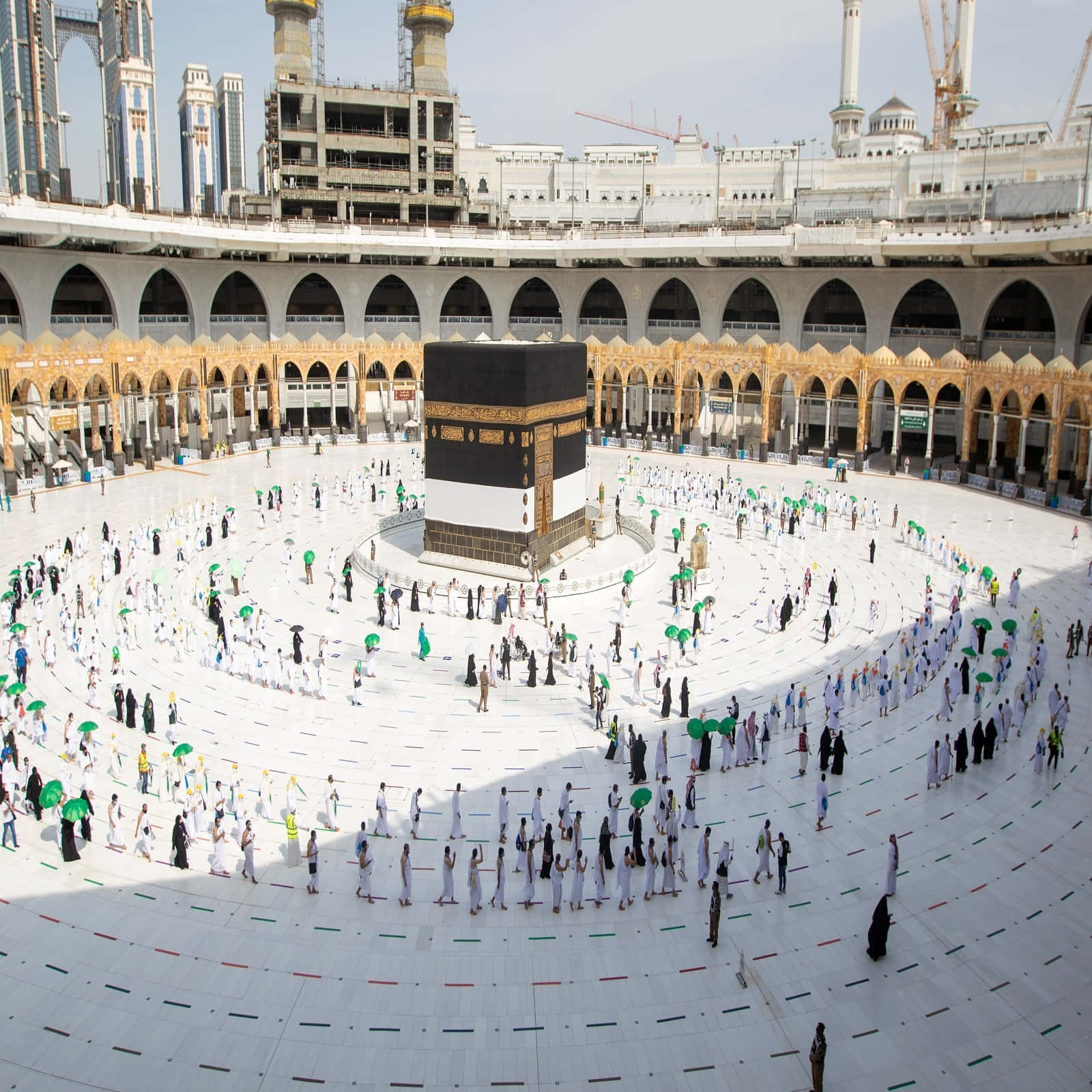 The Kaaba of the Sacred Mosque, a symbol of faith and devotion