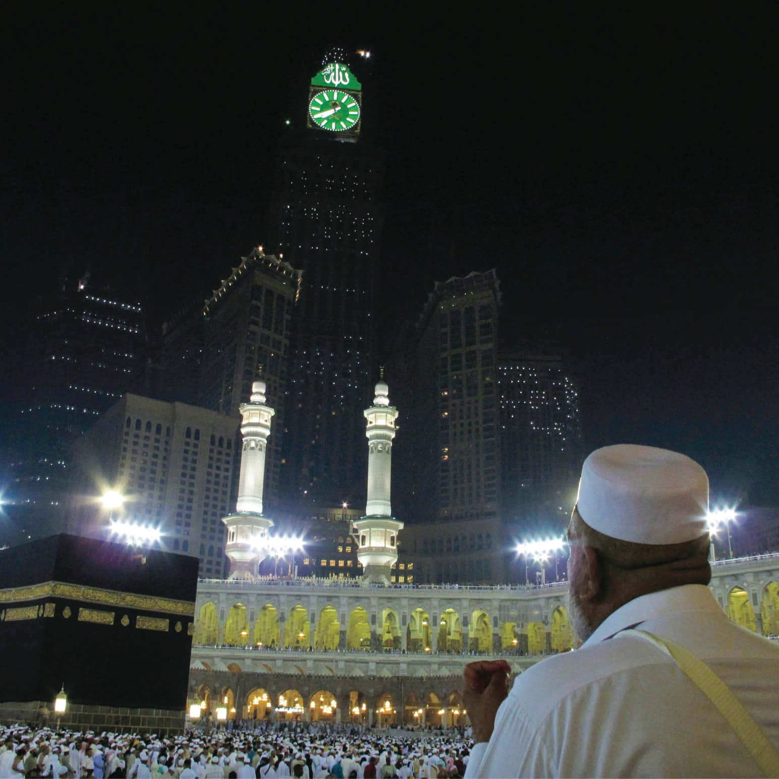 "The awe-inspiring Masjid-al-Haram, the main mosque in Mecca, Saudi Arabia"