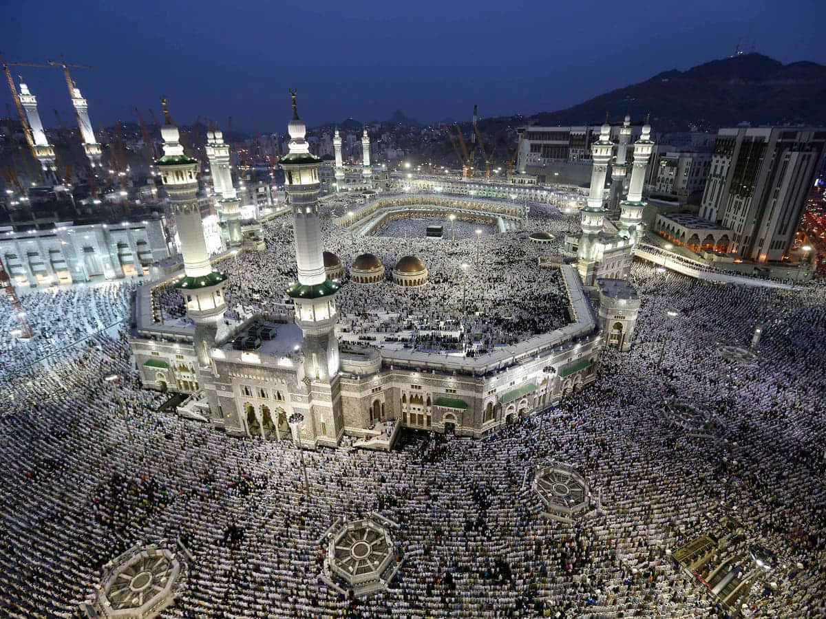 The Grand Mosque In Mecca