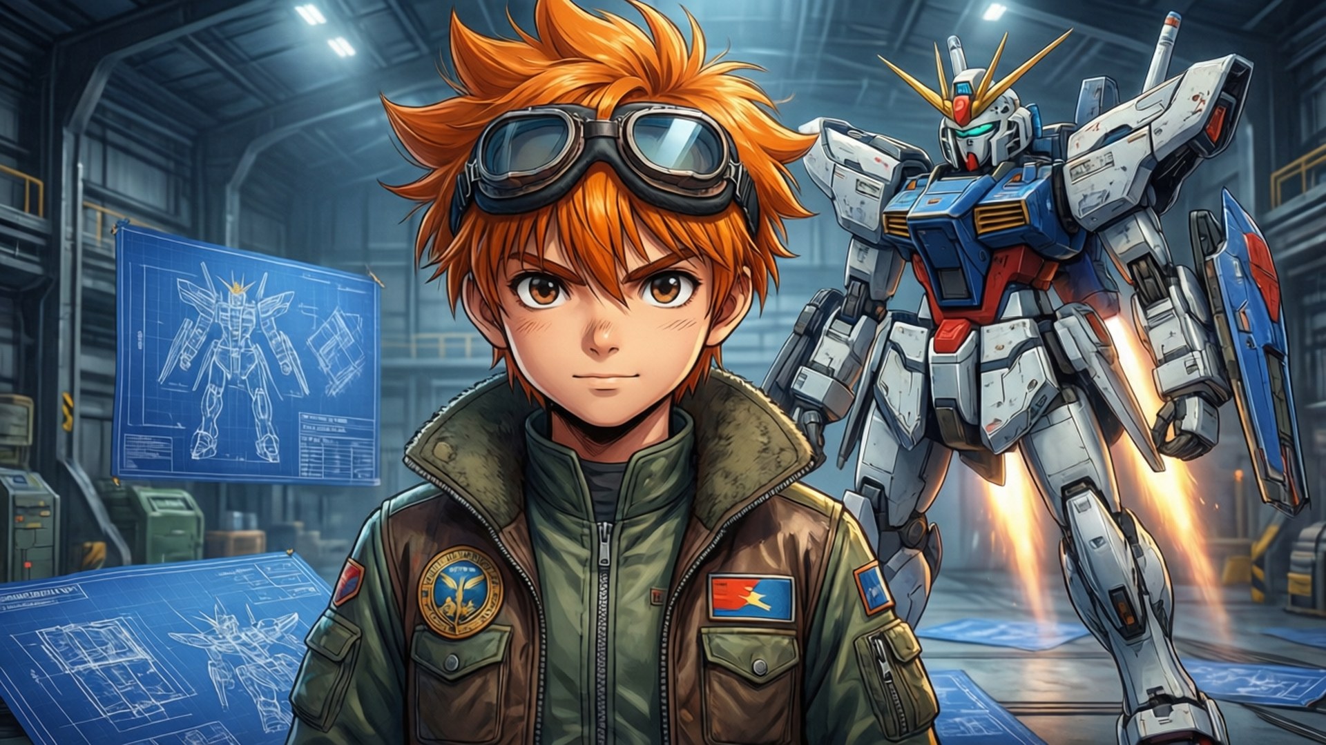 Mecha Pilot Wallpaper