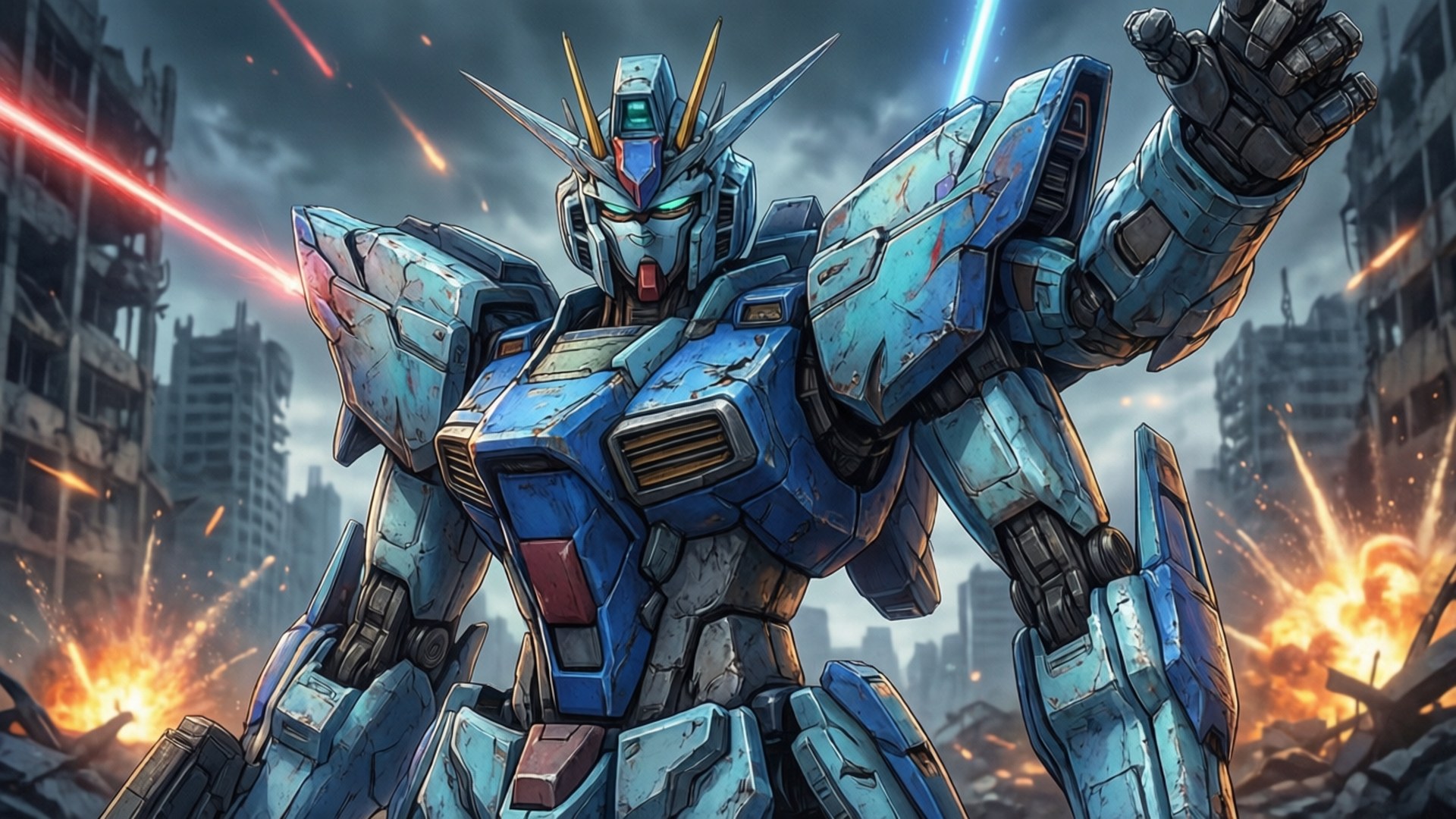 Mecha Warzone Sfondi