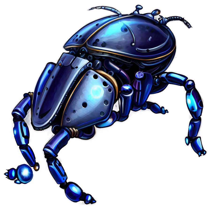 Mechanical Beetle Robot Png 05242024 PNG