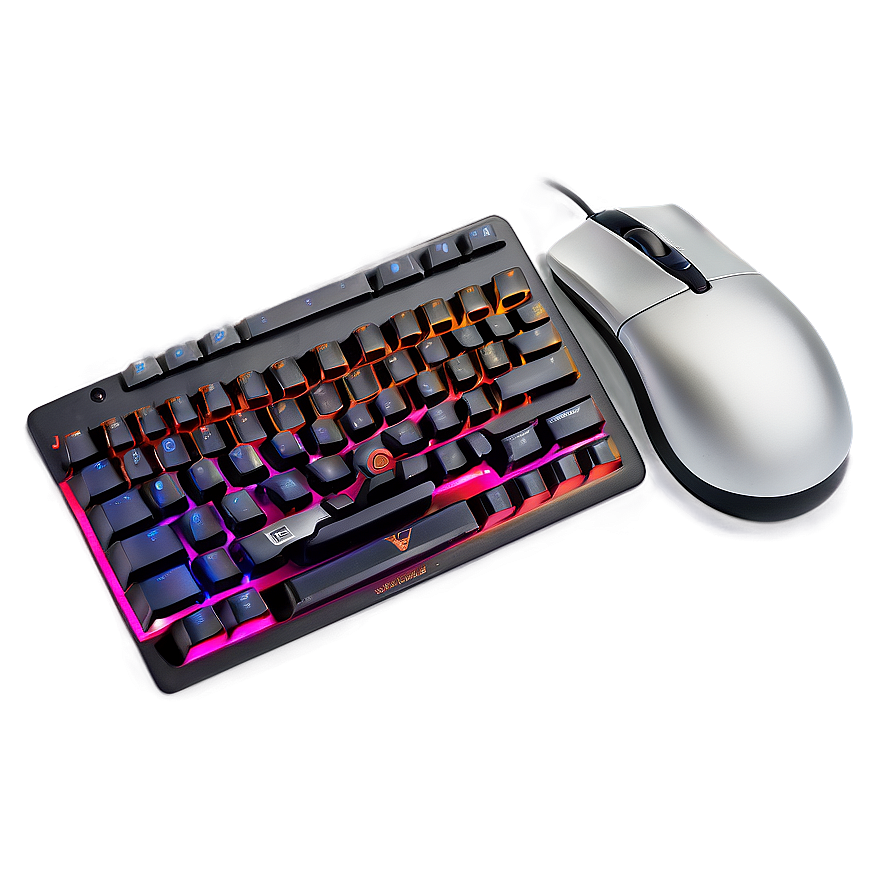 Mechanical Keyboard And Rgb Mouse Png Kus40 PNG