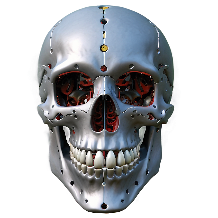 Mechanical Skull Avatar Png A PNG