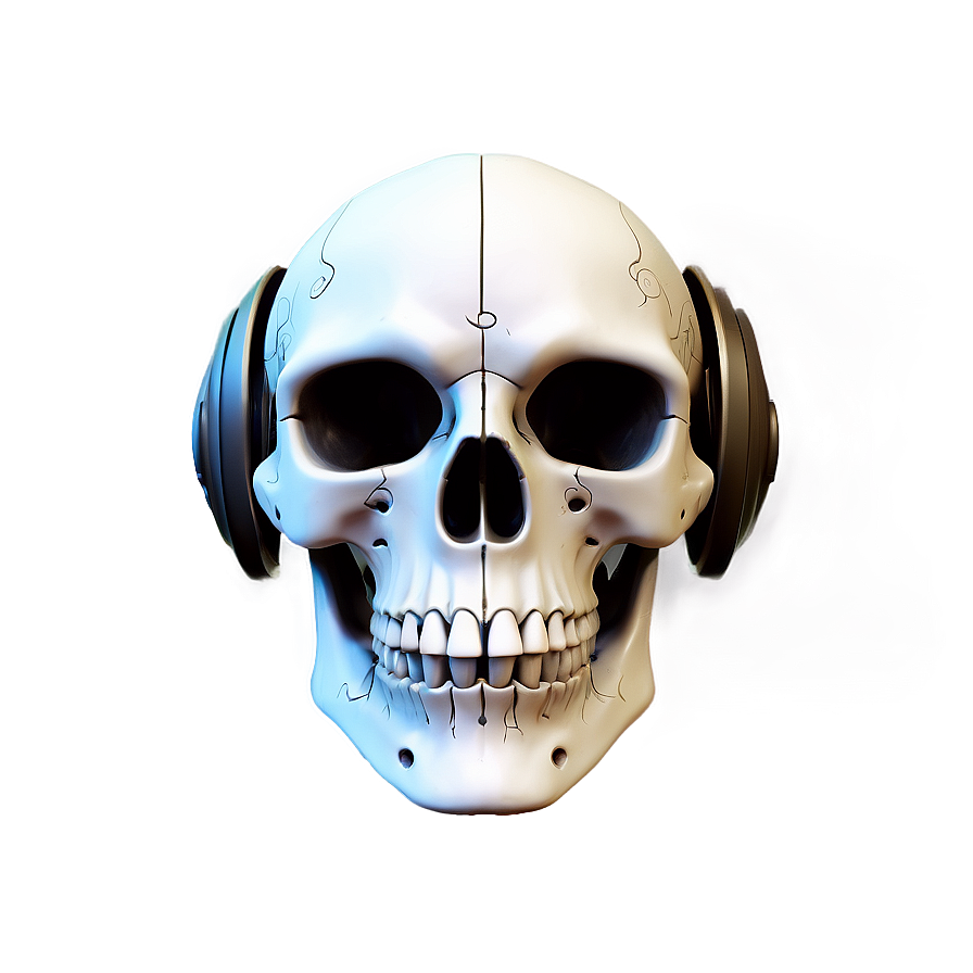 Mechanical Skull Avatar Png B PNG