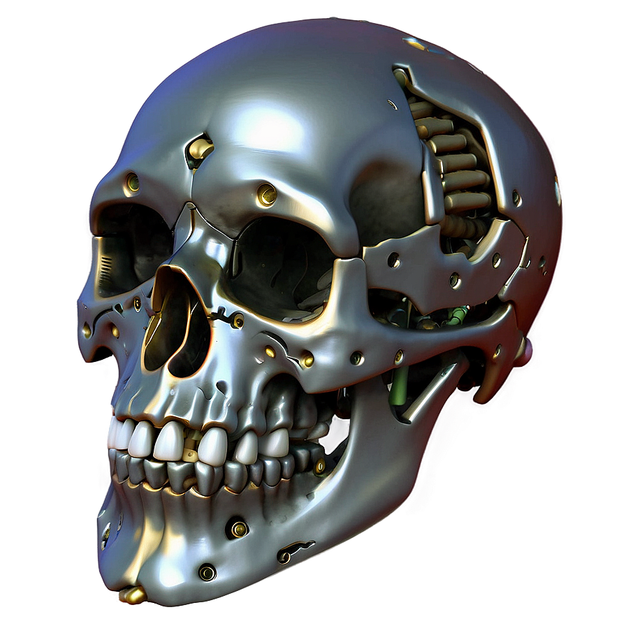 Mechanical Skull Avatar Png C PNG