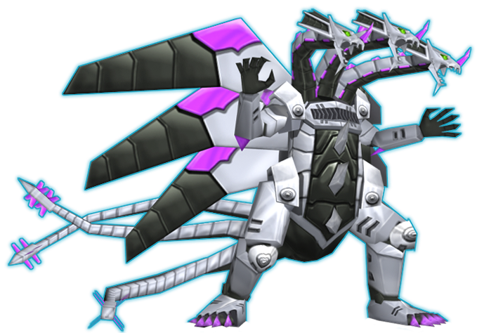 Mechanical_ Dragon_ Creature_ Render PNG