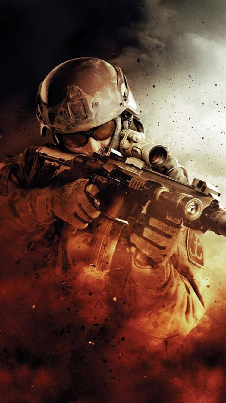Medal Of Honor: Firefighter Shooting Close-up Wallpaper
