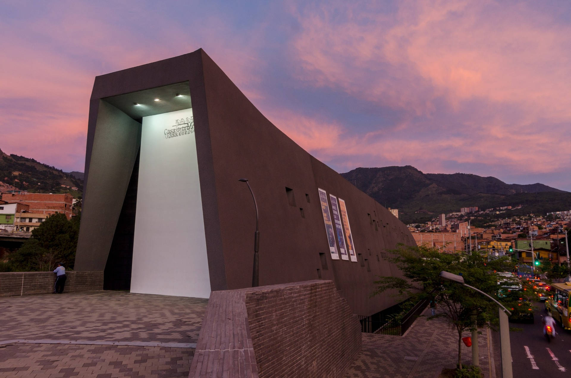 Casada Memória Do Museu De Medellín. Papel de Parede