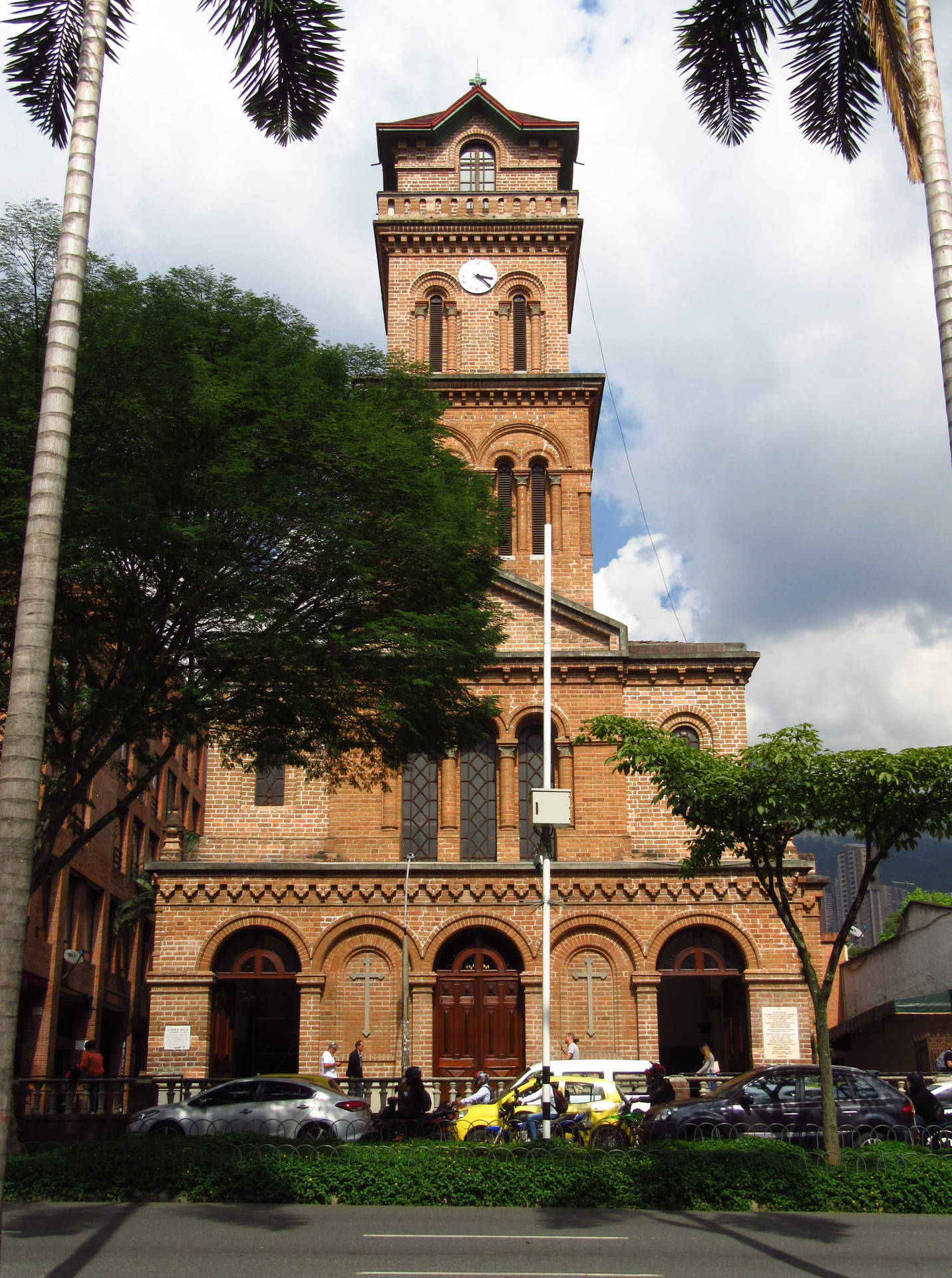 Igreja De São José De Medellín Papel de Parede