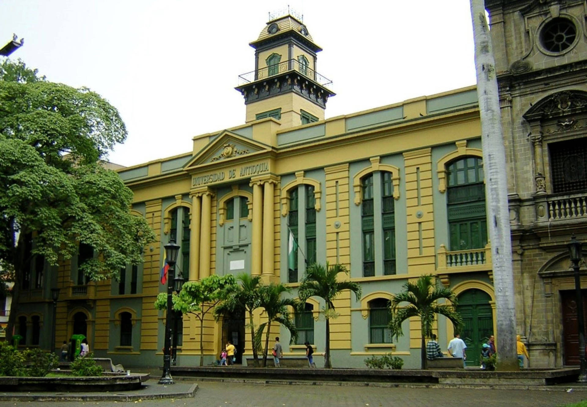 Medellin Università Di Antioquia Sfondo