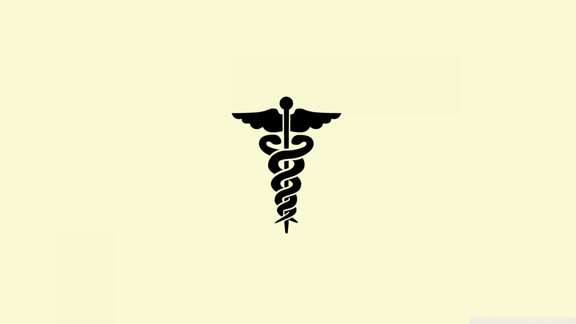 Medical Caduceus Symbol Wallpaper