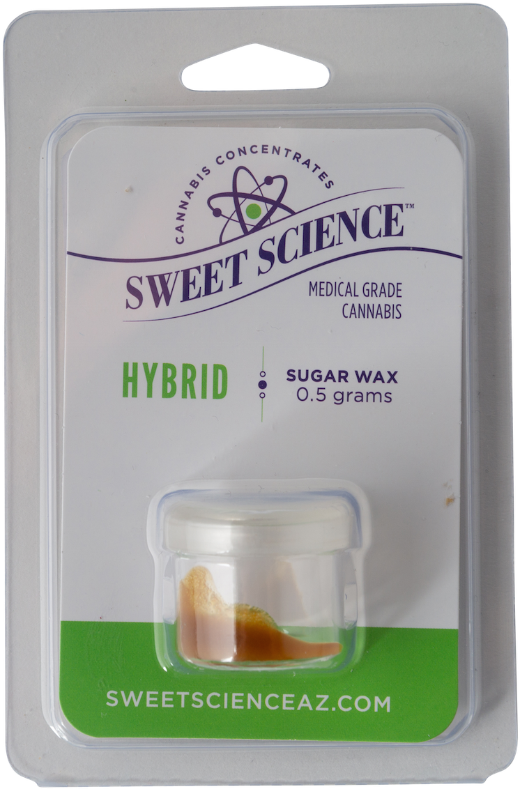 Medical Cannabis Sugar Wax Hybrid Packaging PNG