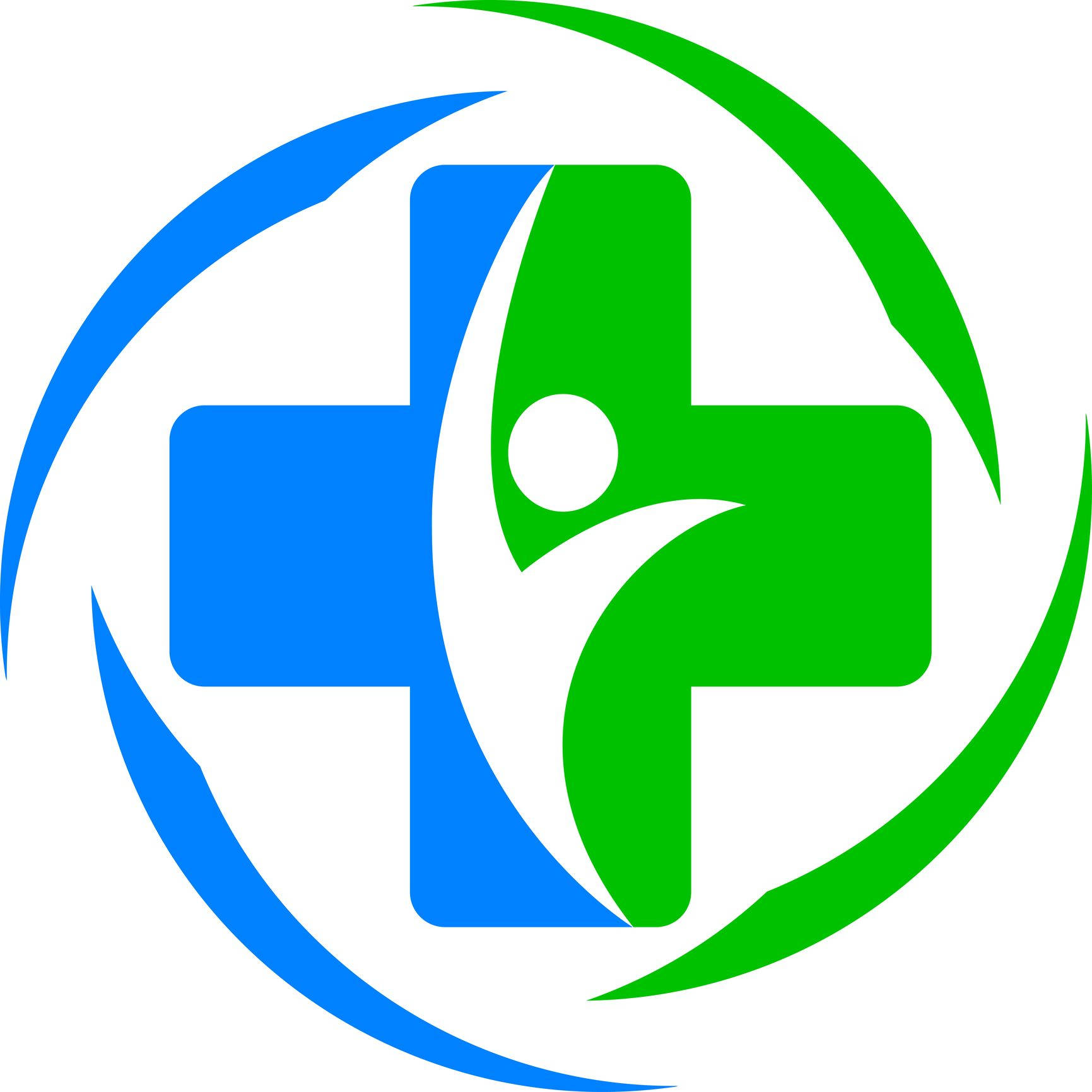 Vibrant Medical Health Logo Wallpaper
