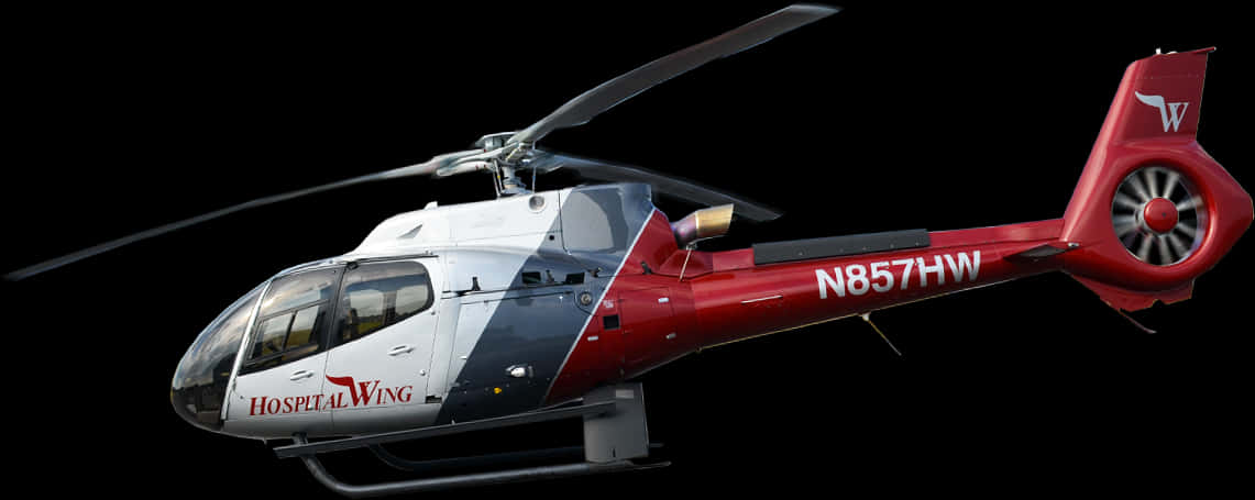Medical Helicopterin Flight PNG